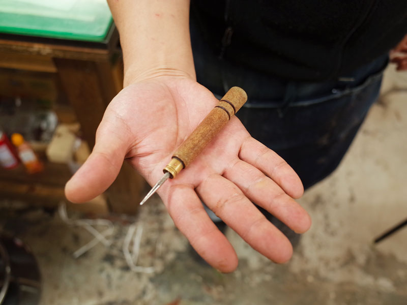 作り手:増澤のケガキ棒