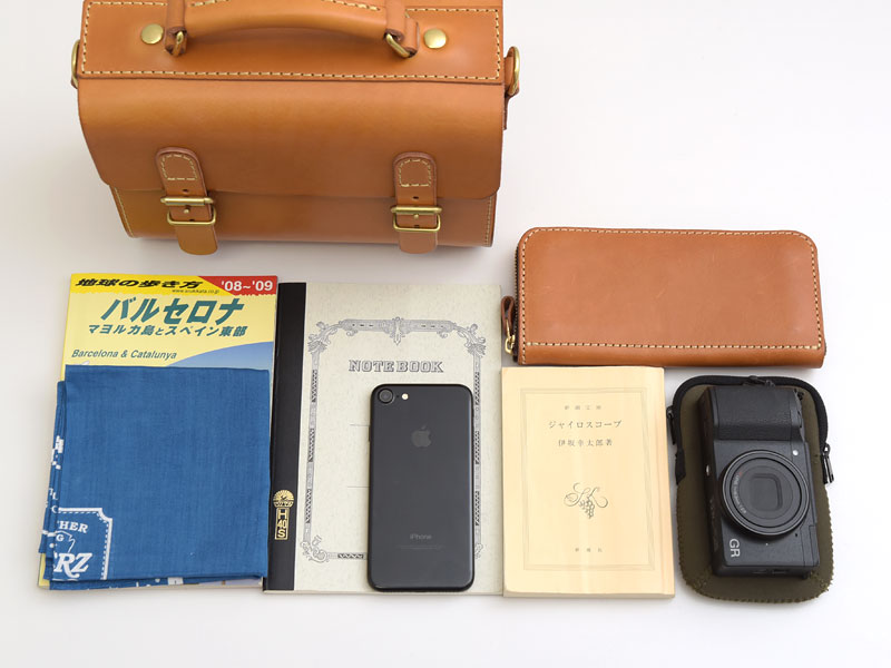 2way樽型ミニバッグ(CW-2) 収納例