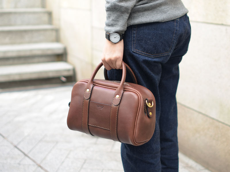 2wayミニボストンショルダー(CW-35) 手持ち