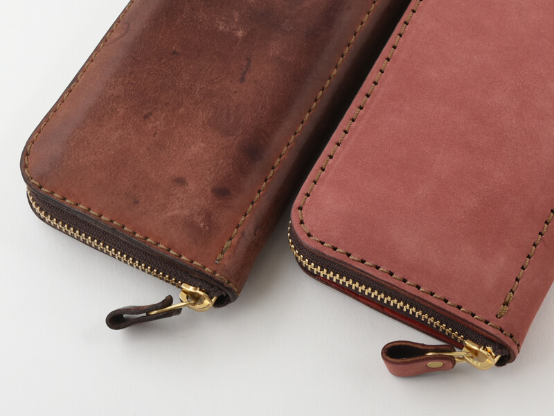 ヌバック特別仕様、レッドのエイジング