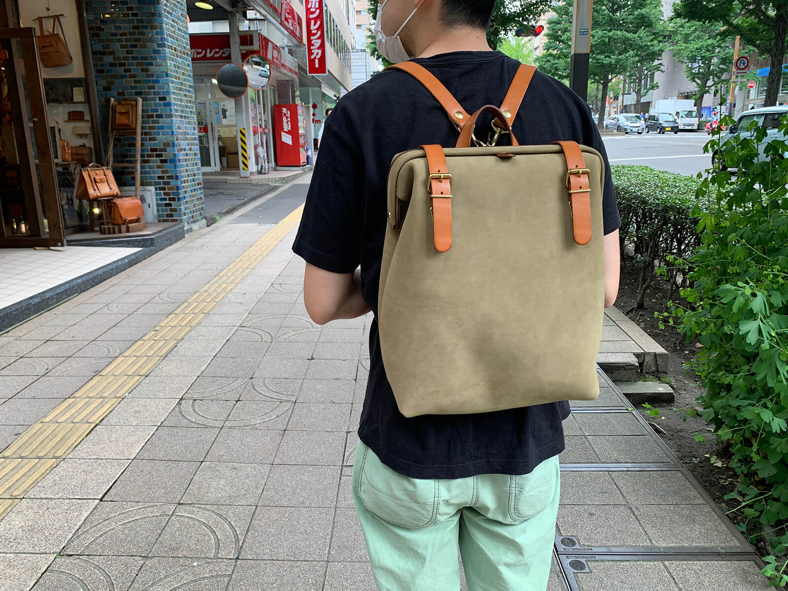 ラックスリュック(R-143) メンズ着用