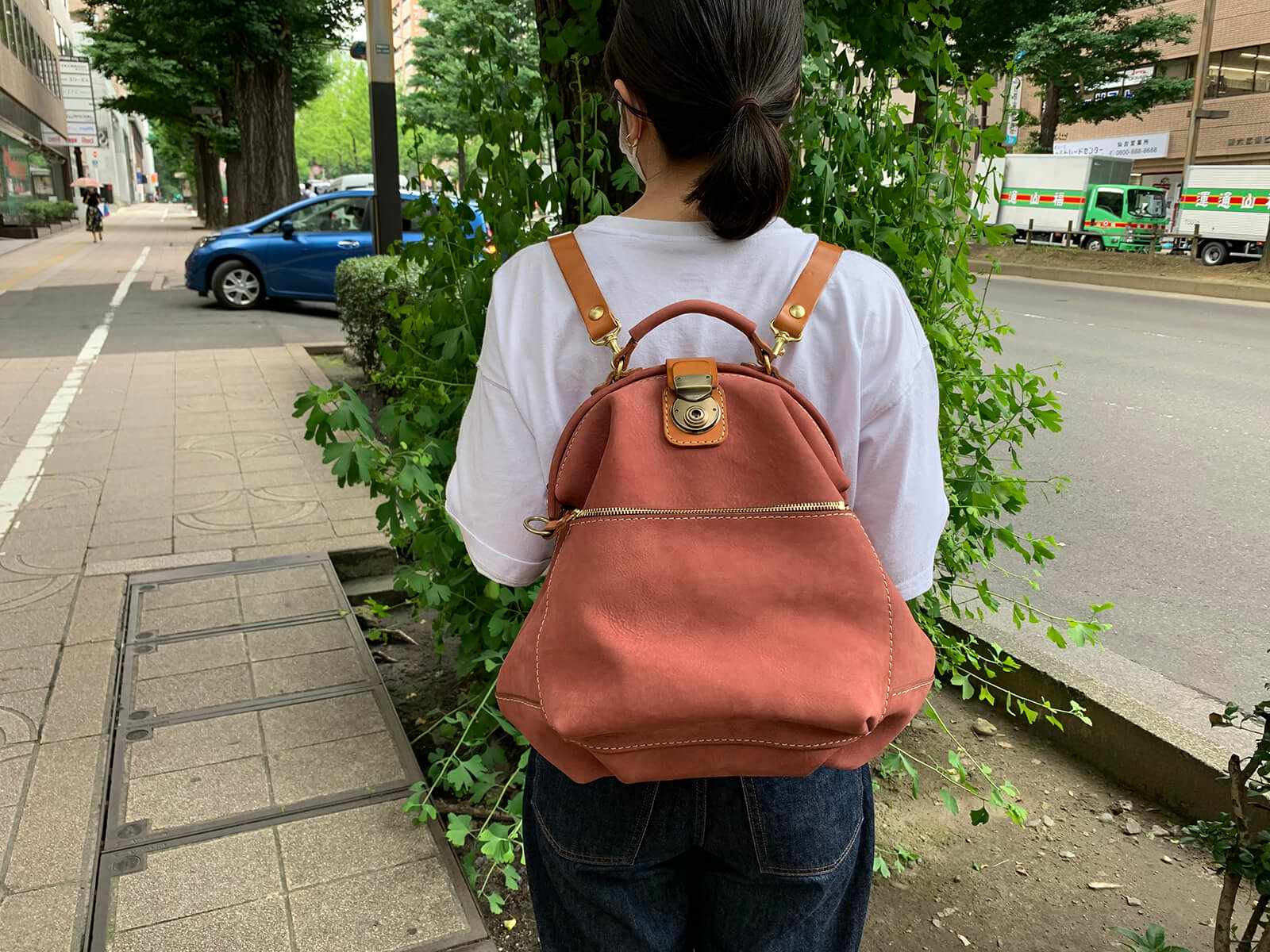 わんぱくリュック(R-144) レディース着用