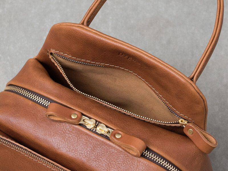 ファスナーハンドバッグ(G-83) ファスナーポケット