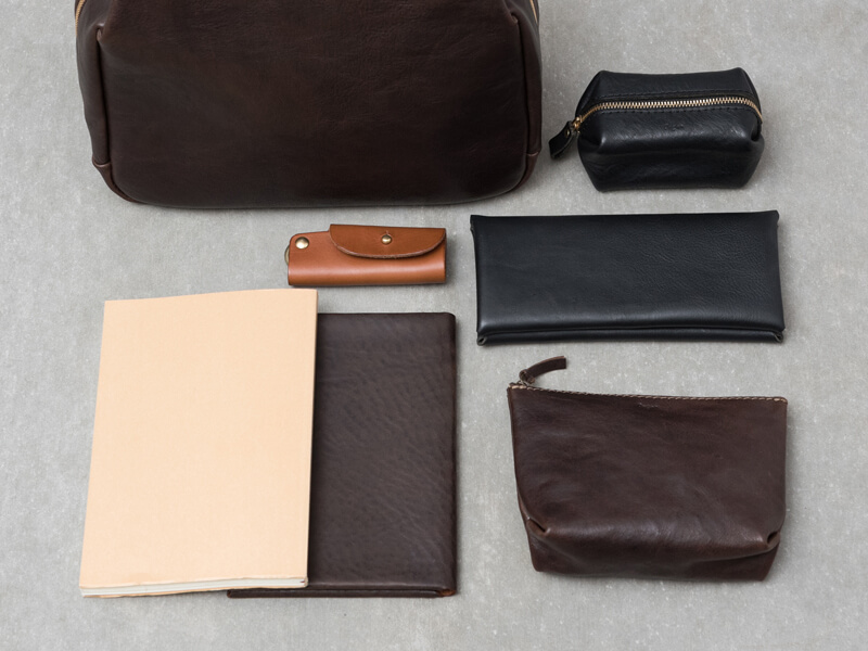 ファスナーハンドバッグ(G-83) Mサイズ収納