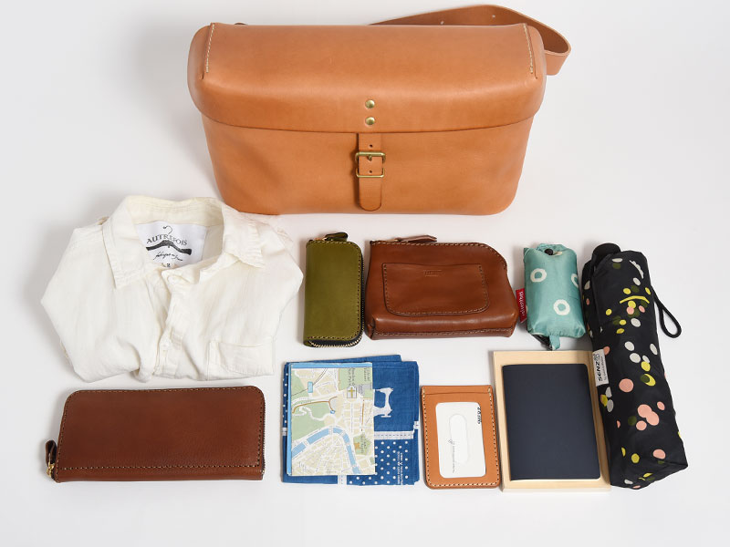 コンテナボディバッグ(F-8) 収納例