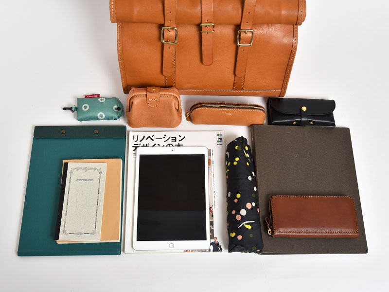 ロールトップトート(T-4) 収納例