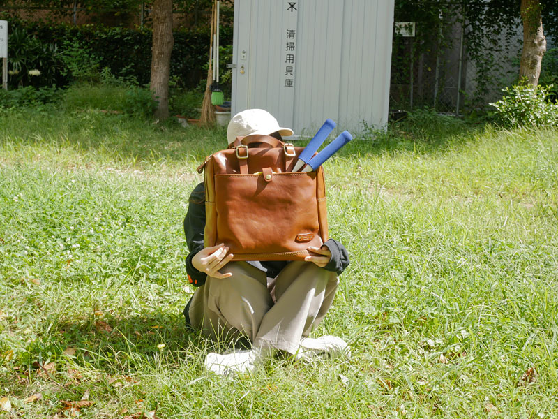 四角ボストン 収納例2