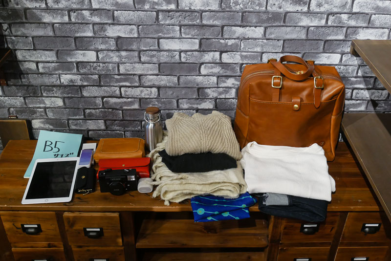 四角ボストン 収納物