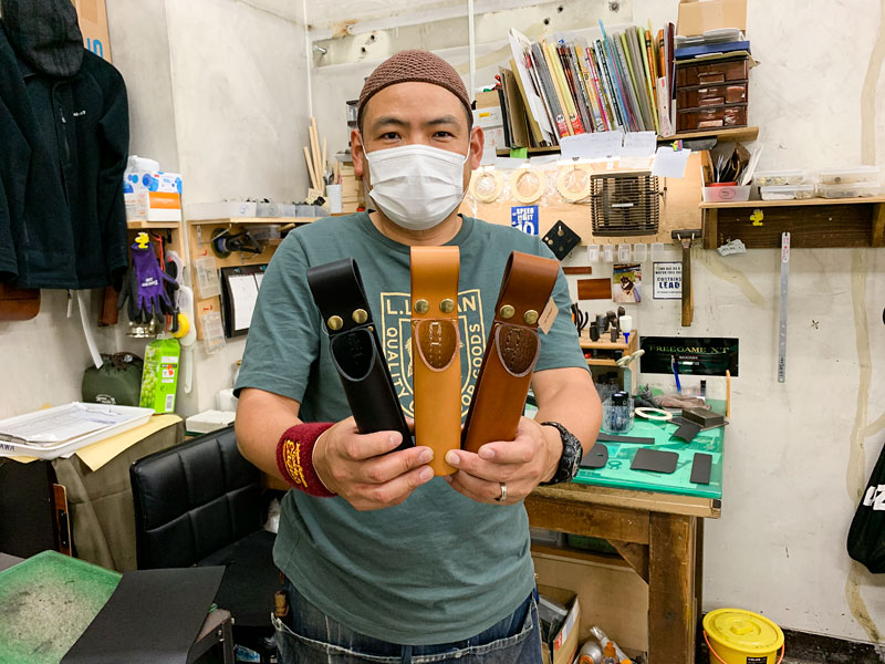 「ロッドホルダー(スピニング用)」作り手:増澤