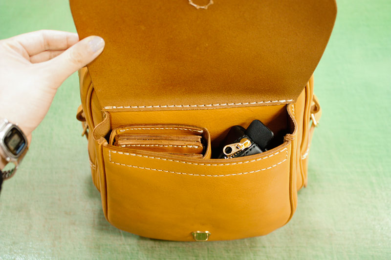 前ポケミニリュック(R-20) ポケット収納例