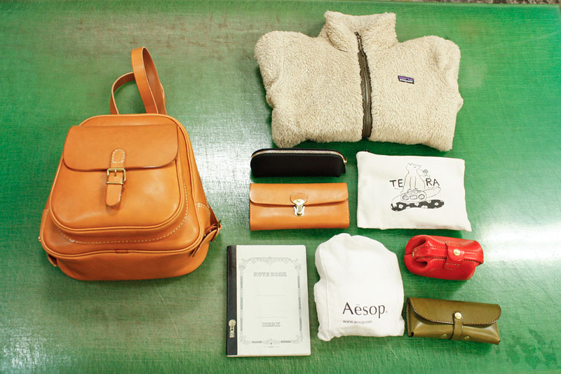 前ポケミニリュック(R-20) 本体収納例