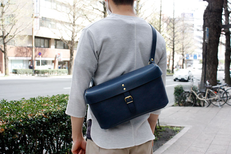 コンテナボディバッグ(F-8) ネイビー仕様