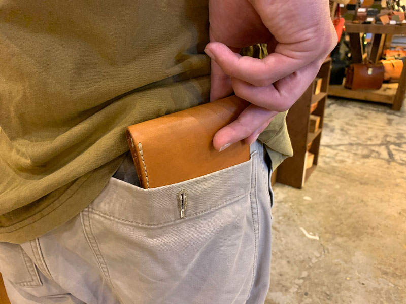 二つ折り財布(WS-4) ポケット収納