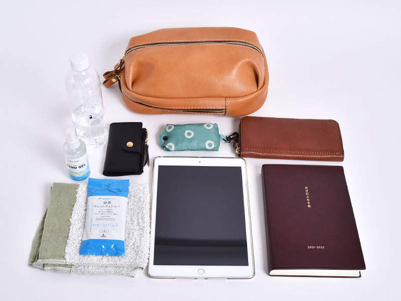 立体ポケットボディバッグ(F-9) 収納例