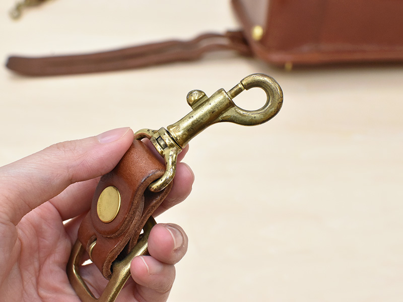 ランドセルのナスカンの様子