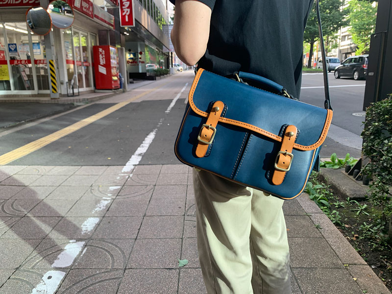 2wayショルダーバッグ(CW-10-S)　ネイビー仕様