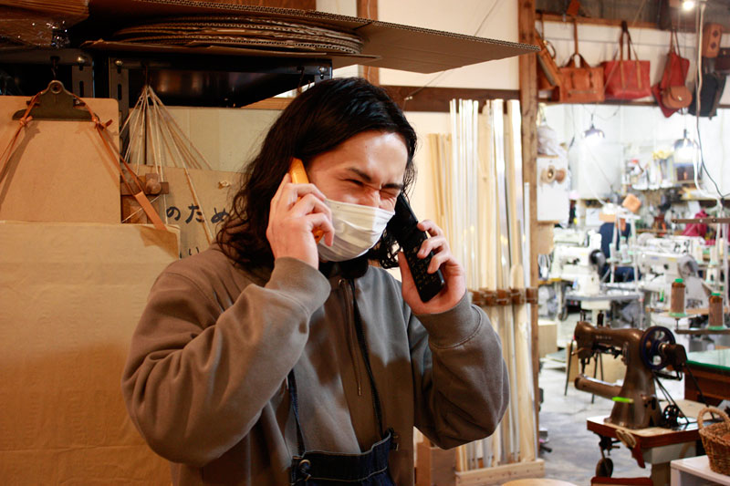 出張販売準備中