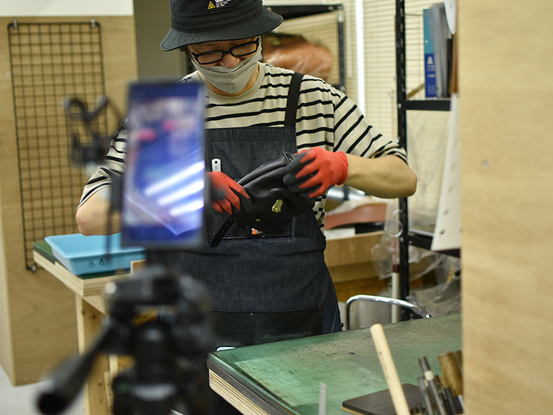 E-40-BK制作の様子(作り手:佐藤)5