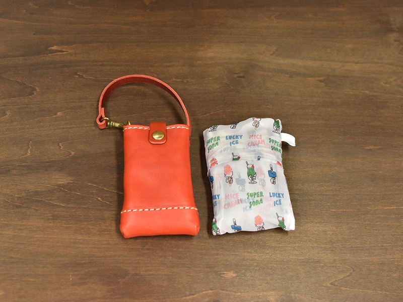 エコバッグ(白)とKM-142-S