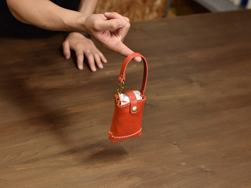 エコバッグ(水玉)とKM-142-S収納の様子3