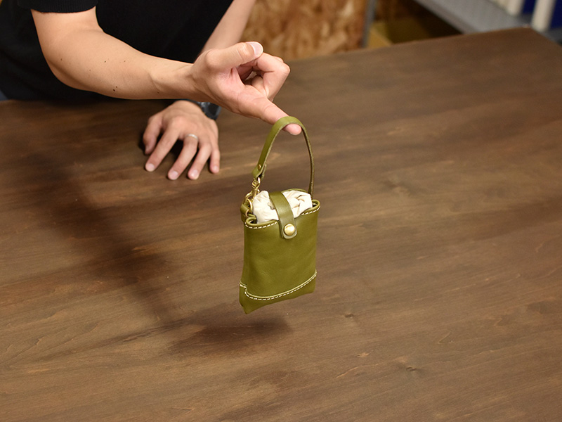 エコバッグ(布)とKM-142-M収納の様子5