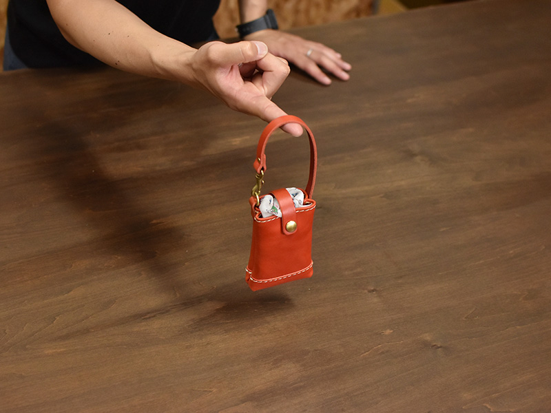 エコバッグ(白)とKM-142-S収納の様子3