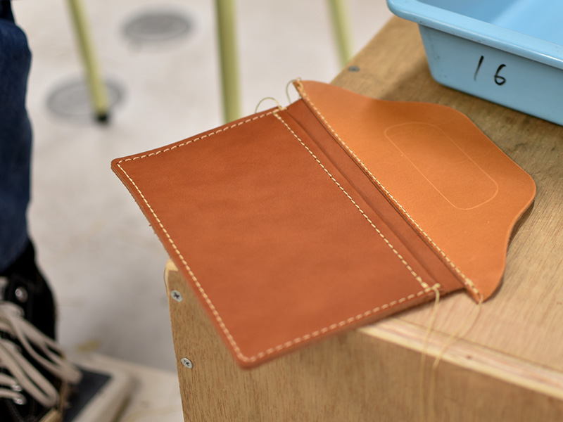 アーチハンドバッグ(Q-16)の内ポケット