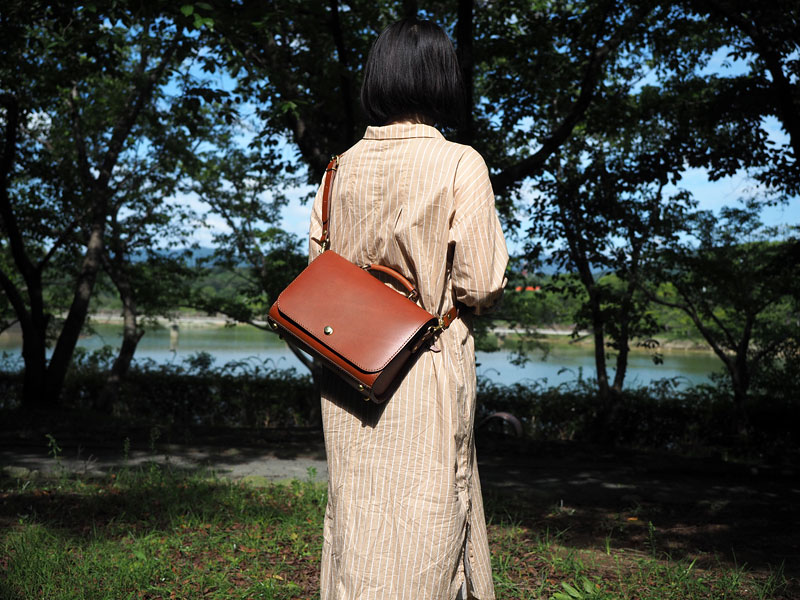 気ままにショルダー リュックショルダー着用