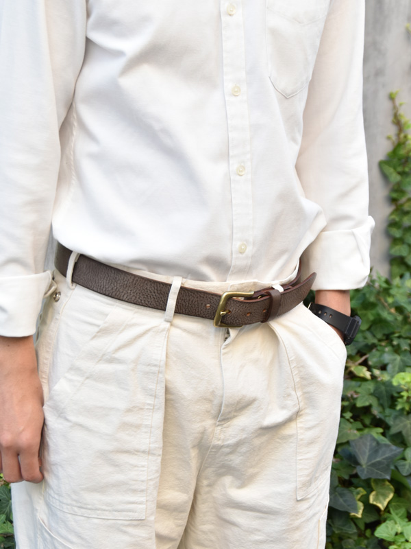 イタリアンレザーベルト(BELT-2201)斎藤着用