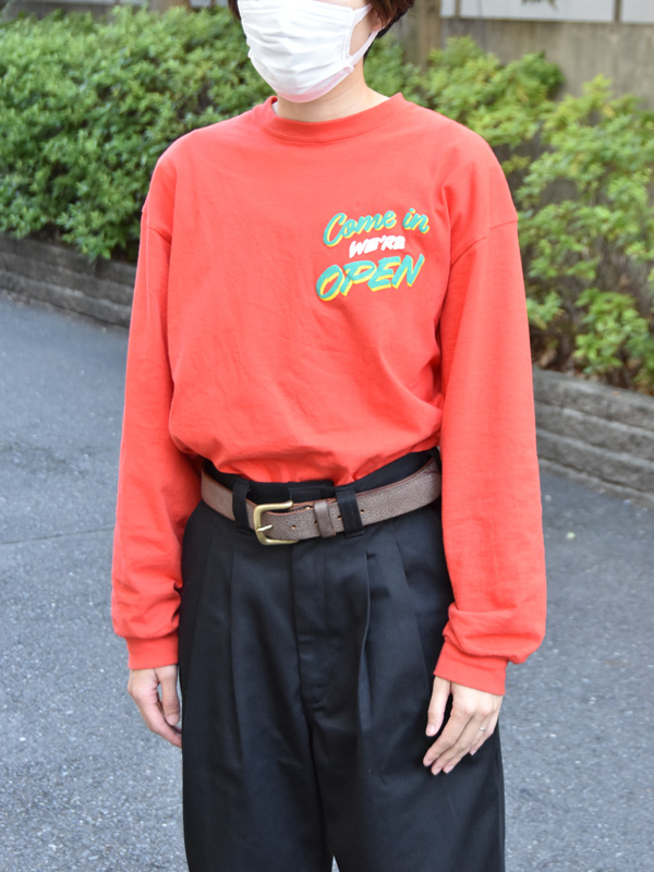 イタリアンレザーベルト(BELT-2201)野中着用