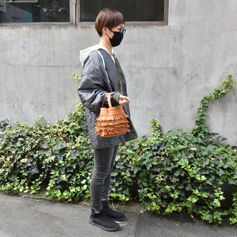 フリンジトート 作り手神村着用