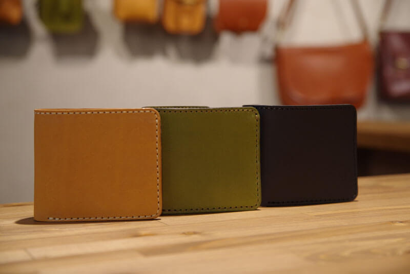 二つ折り財布(WS-8) 各色