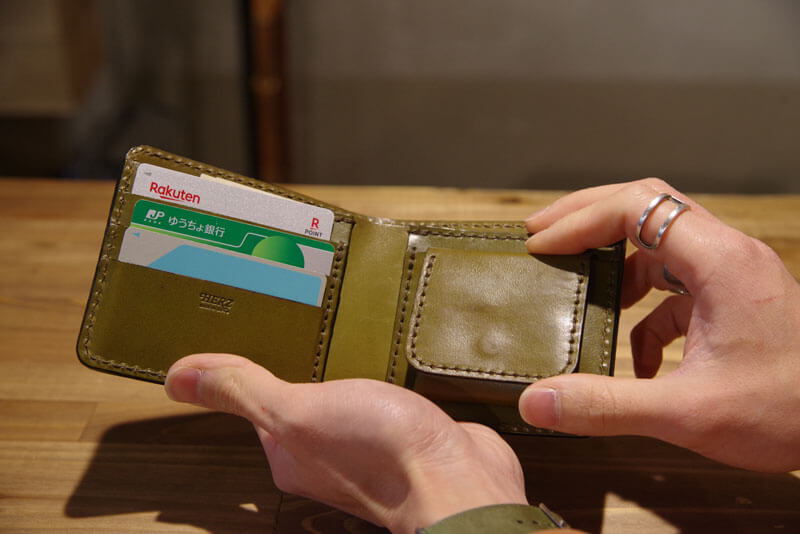 二つ折り財布(WS-8) 小銭入れ1