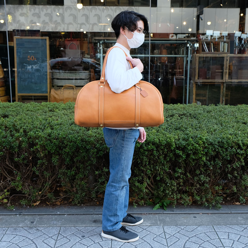 カジュアルボストンバッグ(V-139) Lサイズ肩掛け