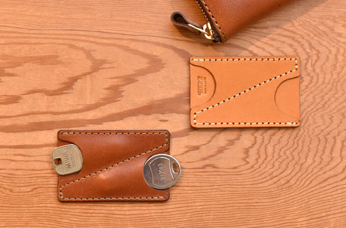 カード型のキーケース・2連(AI-2310)