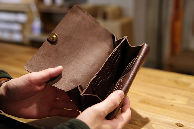 小さい長財布(GS-77) オープン