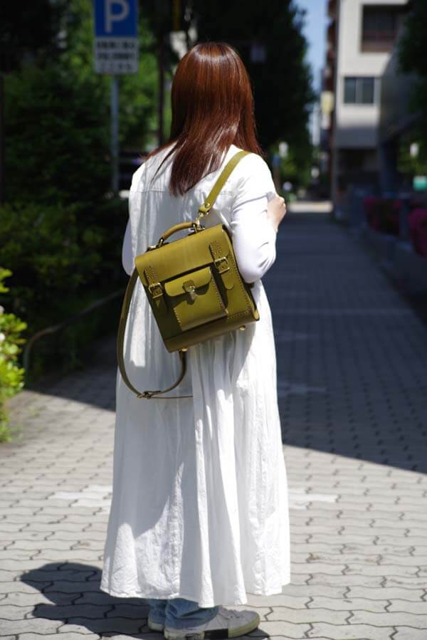 パルガミニリュック(R-24)_GR着用3