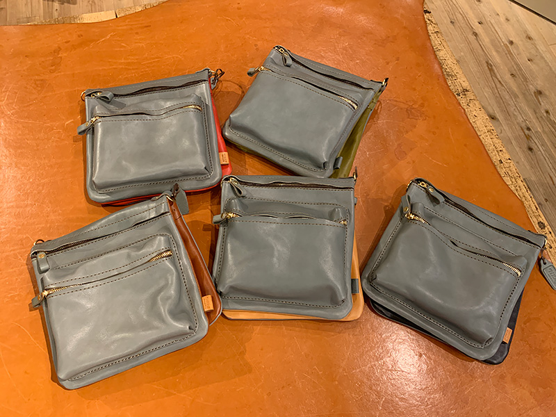 リバーシブルショルダーバッグ(CK-124) アイビーグレイ