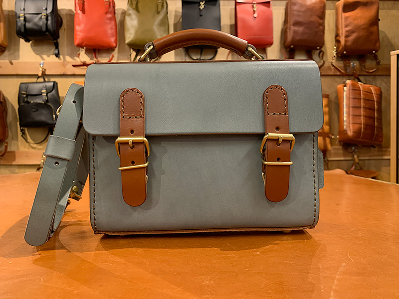 2way樽型ミニバッグ(CW-2) アイビーグレイ