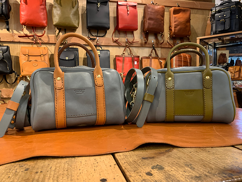 2wayミニボストンショルダー(CW-35) アイビーグレイ