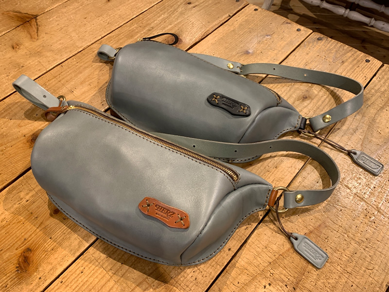 立体マチ・ボディバッグ(F-5) アイビーグレイ