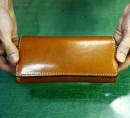 仙台店作り手:山川愛用「カード収納に強い長財布(WL-56)」