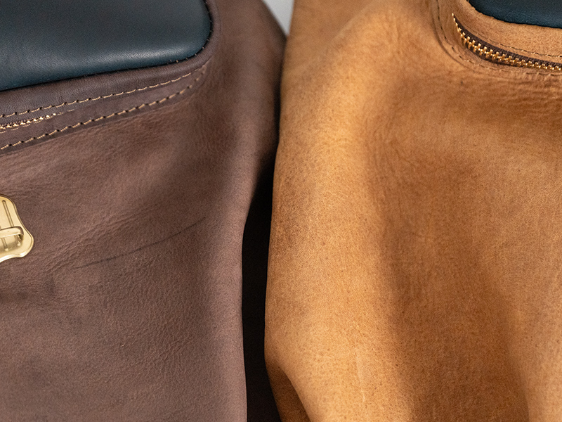 ツイストリュック(NSB-264)　革比較