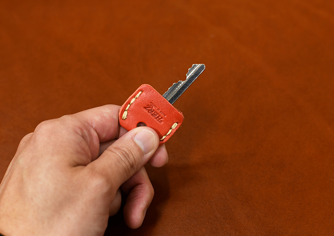 革製キーカバー使用例3