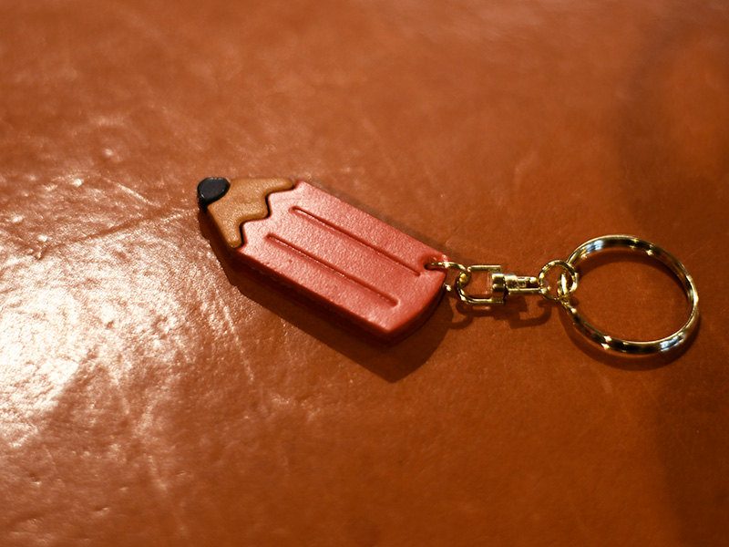 鉛筆キーホルダー(BE-2502)レッド