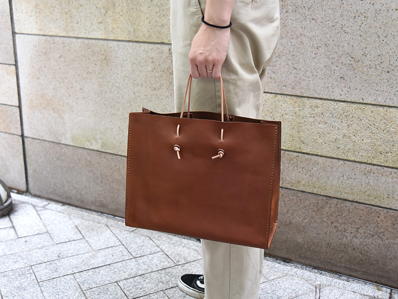 革紙袋(T-5)　チョコ着用