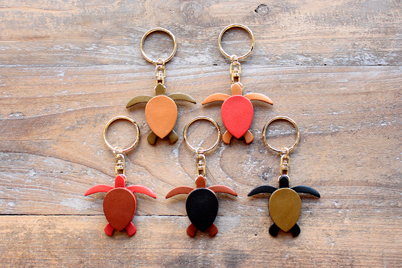 キーホルダー・ホヌ(BE-2542)　各色