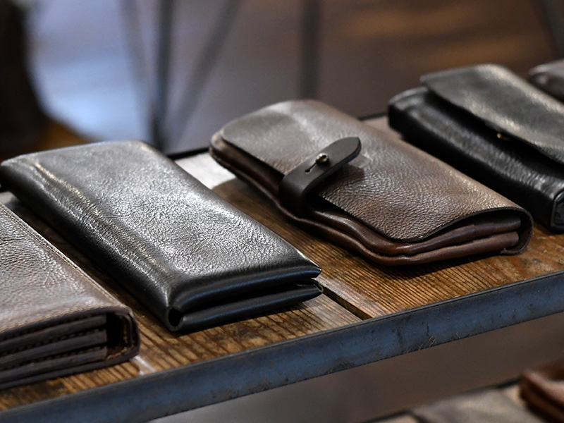 長財布(GS-42)、ギボシロングウォレット(GS-21)