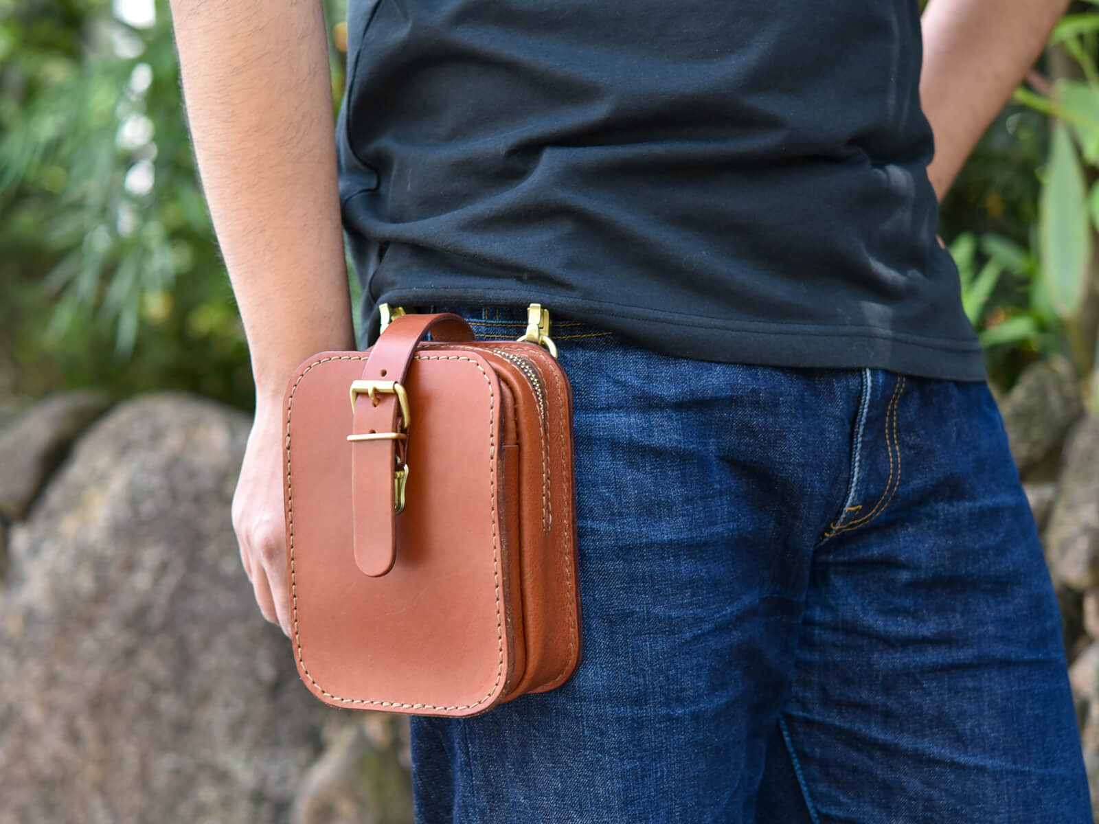 新作：アキベルトポーチ(E-6)