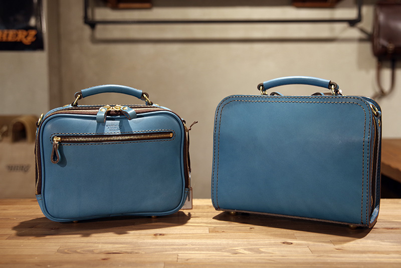 セルリアンブルーのミニバッグ7